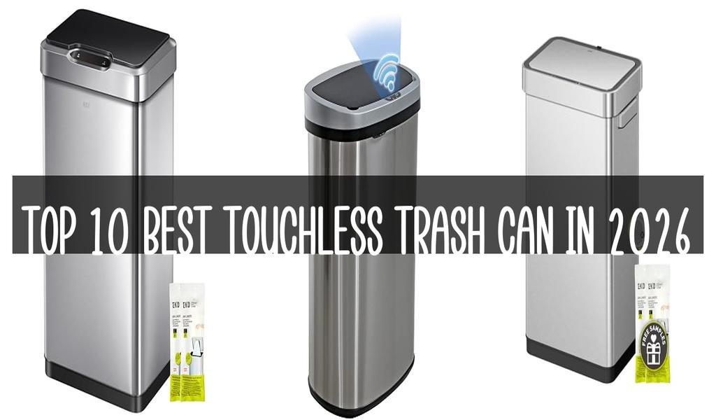 Top 10 Best Touchless Trash Can in 2026
